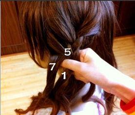 日韩辫发扎发视频教程,轻松学会时尚辫发造型